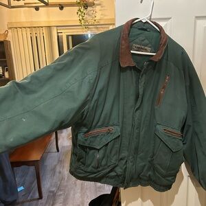 Mirage Bomber Jacket w leather trim